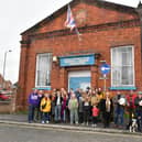 Members of the campaign group trying to save Louth's Royal British Legion building. Photo: