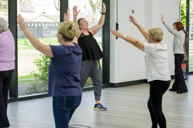 Sam Sorrell Zumba and Dance class at The Tower Gardens Pavilion Hall, Skegness
