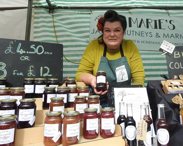Sweet treats - Marie Gray, of Marie's Jams, Chutneys and Marmalade, from Walmsgate.
