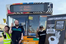 Wow Bus and Andy's Man Club
