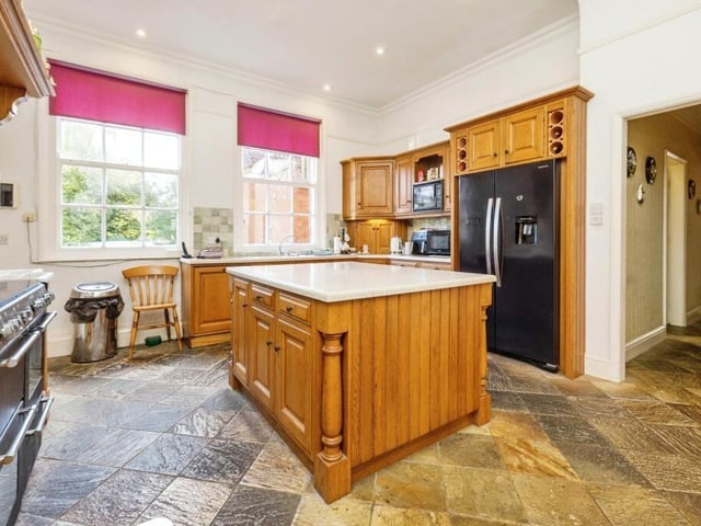 The kitchen.