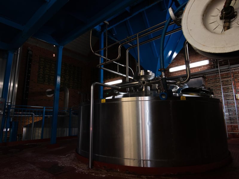The modern brewery.