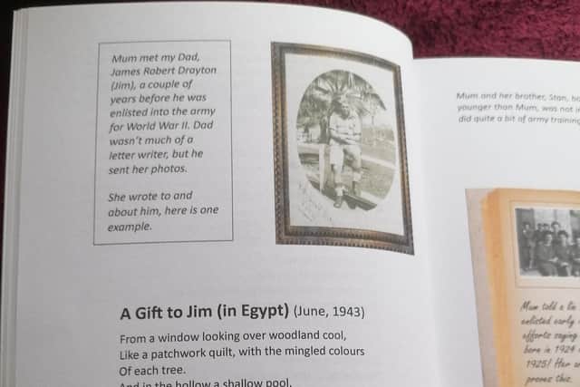 A poem by Betty for her husband Jim in A Library Called Life.