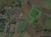 Proposed site plan for Mill House in Sea Lane, Hogstrthorpe.