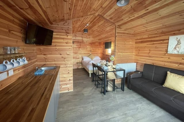 A space to relax after a day's fishing