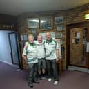 Battling Nomads rink of Keith Wilson, Karl Pick and Clive Newell that lost by one shot