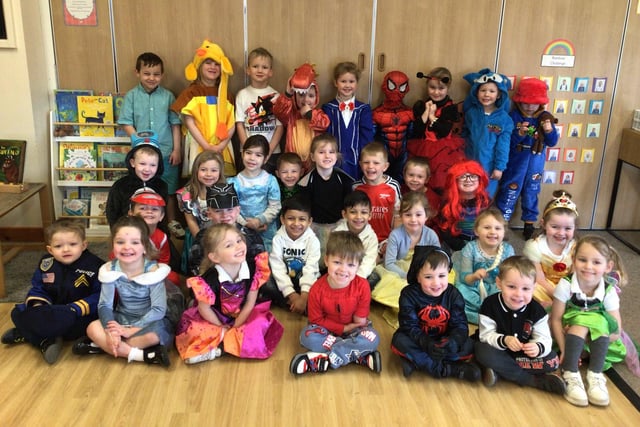St Michael's School, Louth -  Reception class.