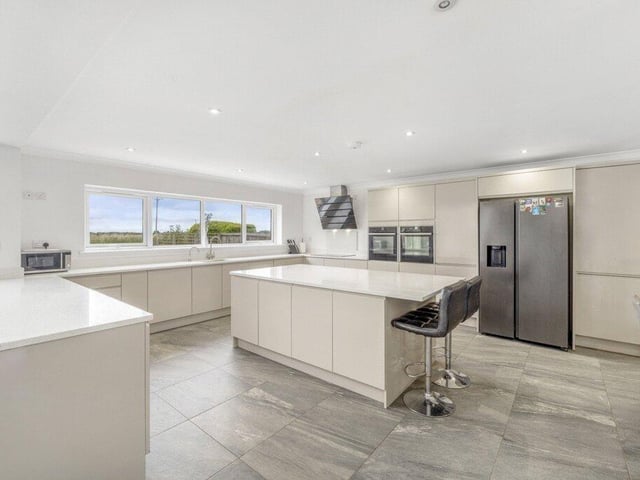 The kitchen.