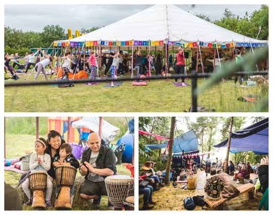 Activities at the previous Soul Escape festival in Wellingore.