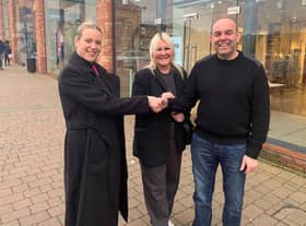 Melissa Cutforth, Michelle Sargeson and David Muscroft