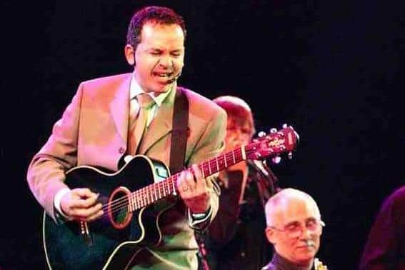 Anthony Donegan, who is keeping his dad's legacy alive with the Lonnie Donegan Jnr Band. (PHOTO BY: sjbmarketing)