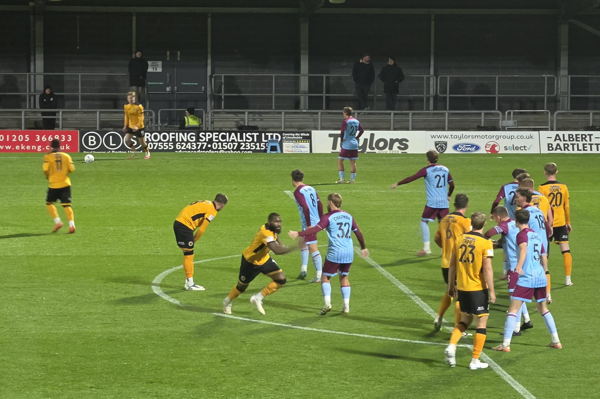 Cursons the late hero as Boston United beat Gateshead in thrilling finish