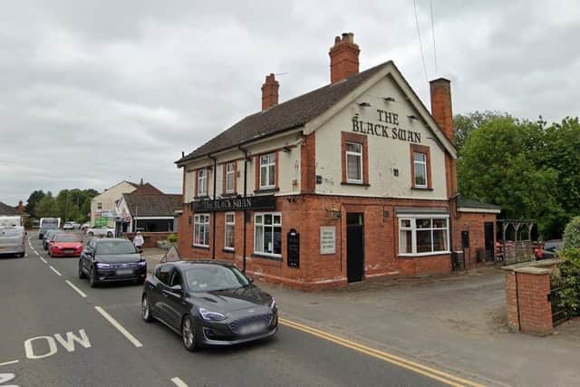 The Black Swan, Coningsby, where the altercation is reported to have occurred. Photo: Google Streetview
