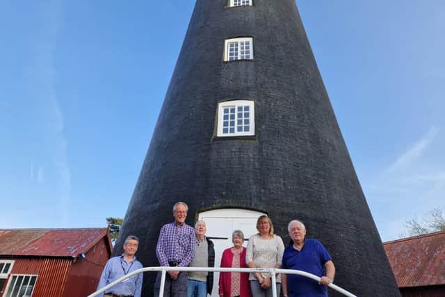 Volunteers hoping for support at Burgh le Marsh windmill.