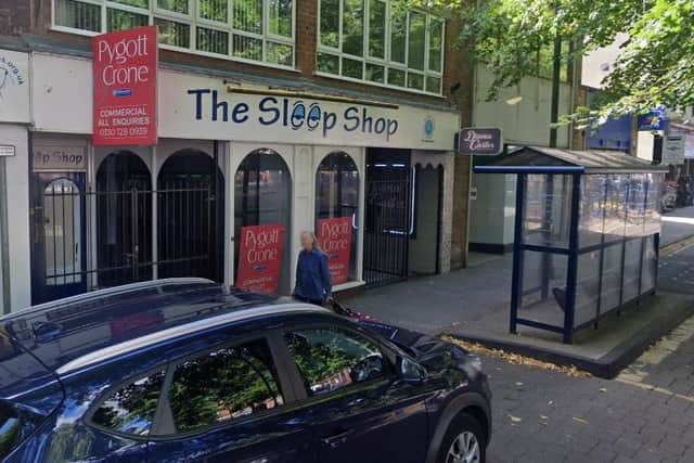 The unit formerly occupied by The Sleep Shop, in Wide Bargate. Picture: Google Street View