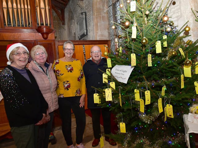 L-R Rosemarie Armstrong, Ann McKown, Wendy Drinkwater and Stephen Huckle