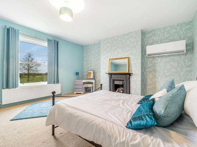 One of the other bedrooms in the main house.