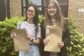 Penny and Mia who between them achieved 19 grade 9s at GCSE