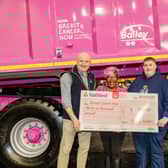 From left - Michael Bailey, Valerie Paragon, Charles Waudby and Tom Bailey, founder of Bailey Trailers.