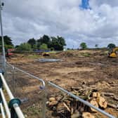 Work has begun on the new Travelodge and Starbucks drive-through site in Skegness.