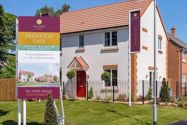 Allison Homes' Frampton Gate development