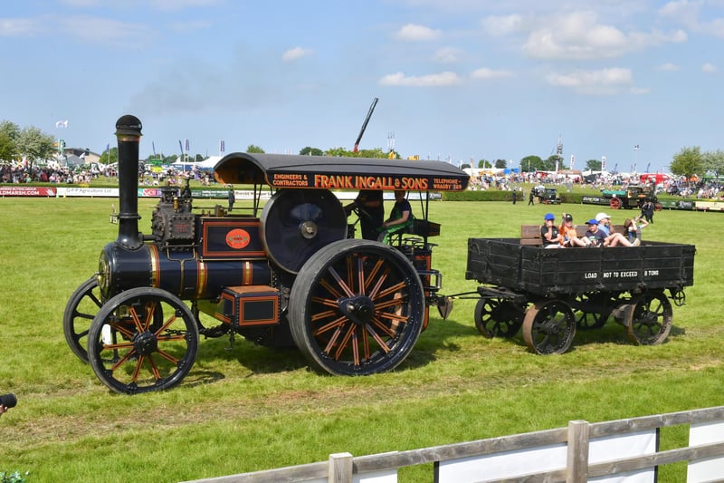 Rural Transport thro' the Ages at Lincolnshire Show.