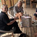 Kimberley Walsh and family at Bainland Lodge Retreats. Image Credits: Instagram (@kimberleywalshofficial)