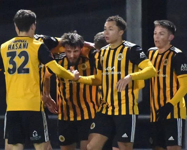 Boston United picked up a crucial win to move out of the relegation places.