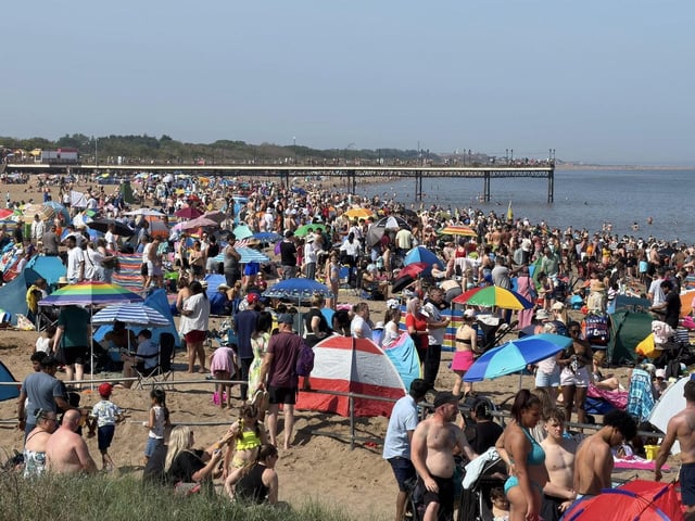 It has been the hottest Bank Holiday Monday on record.
