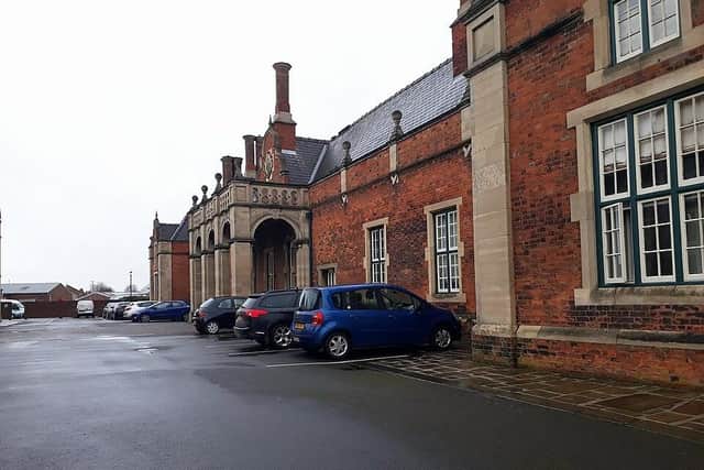 The former Louth railway station, which is a grade II listed building.