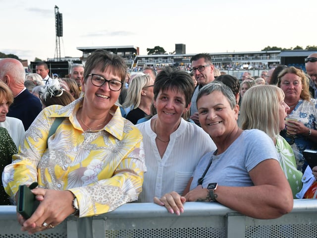 Eager fans of Sir Tom. Photo: David Dawson