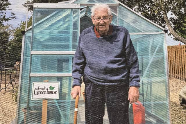 Frank Pocklington will be 105 on April 13.