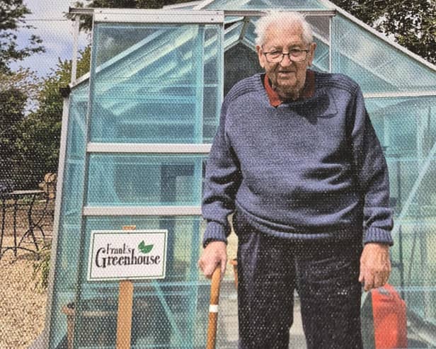 Frank Pocklington will be 105 on April 13.