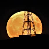 The supermoon will be visible tonight