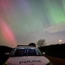 The Northern Lights over Lincolnshire yesterday (Friday, May 10).