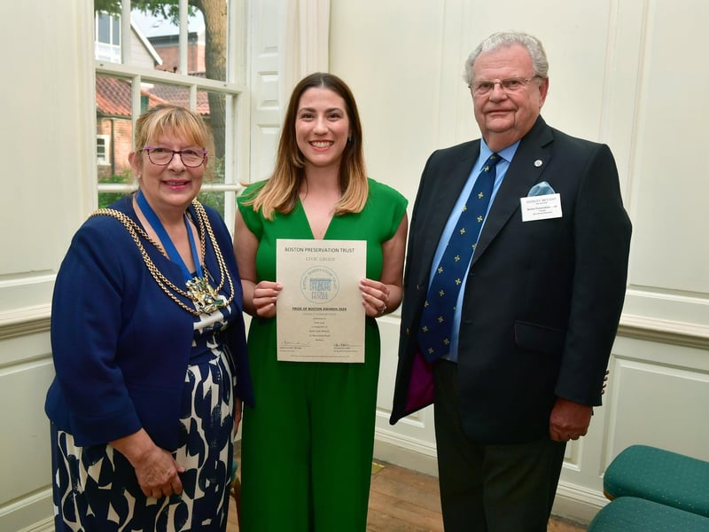 Katie Isaac, of Katie Isaac Beauty, in Horncastle Road, named joint fifth in the awards.
