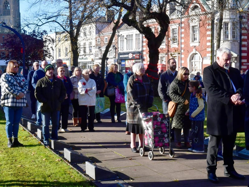 Heading into the Memorial Gardens.