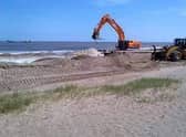 Preparations are underway for the  annual £7m beach nourishment scheme.