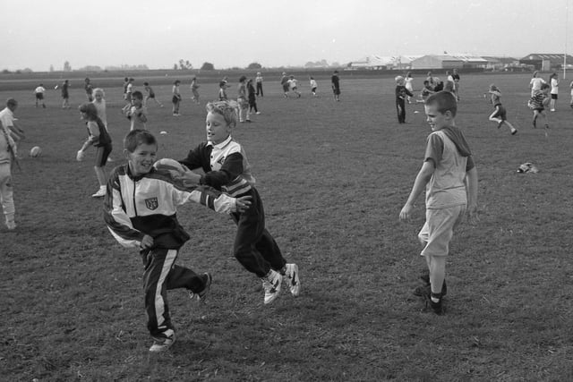 It offered an introduction to rugby, without the rough and tumble of the sport.