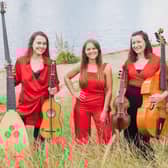 The Portrait Players, an all-female trio set to grace St James's Church in Louth at a music concert on Saturday, June 14.