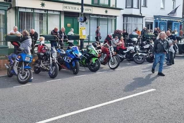 The town centre will be closed to traffic so bikes can line up for visitors to see.