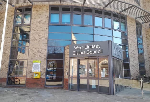 West Lindsey District Council offices in Marshall's Yard, Gainsborough. Credit: LDRS