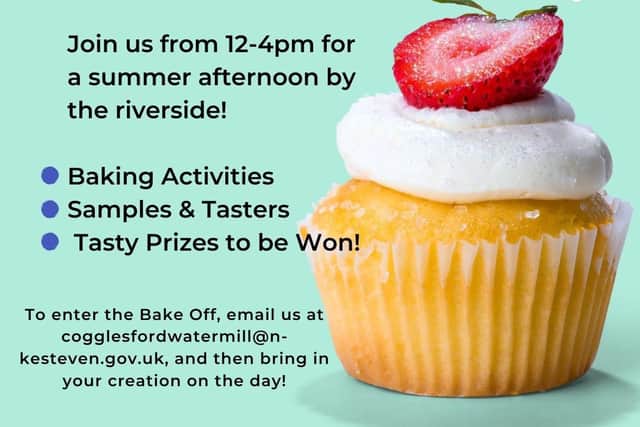 Join in the Cogglesford Mill Bake Off.