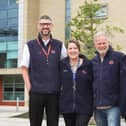 Craig Belshaw, Nicole Foster, Steve Griffiths, and Beth Griffiths from Rix K9 Fuels will all be taking part in the National Three Peaks Challenge for the Lincs and Notts Air Ambulance