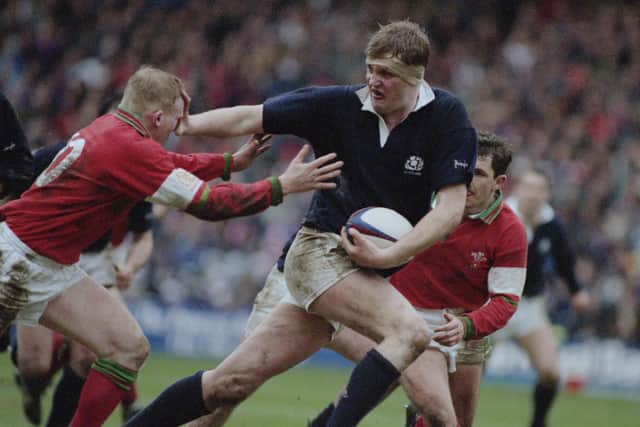 Doddie Weir won 61 caps in a distinguished career for Scotland.