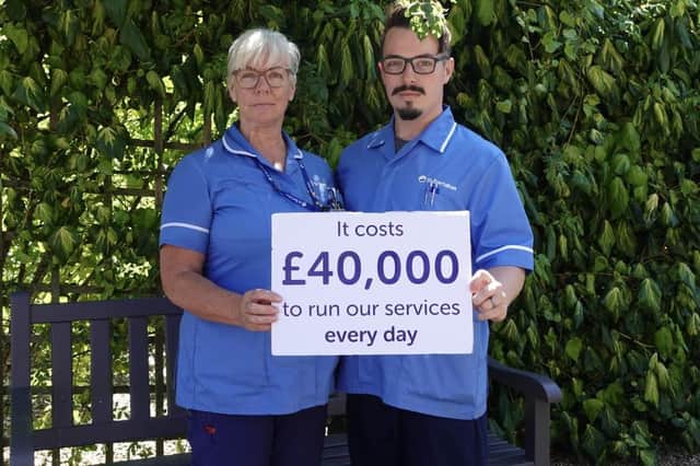 St Barnabas Hospice is warning that ongoing debts are unsustainable.