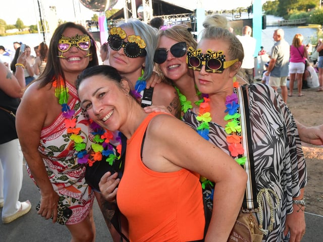 L-R Melanie Warden, Joanna Urso, Terri Urso, Vicky Tummons, Cathryn Bell of Bradford