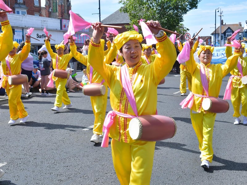 Action from the parade on Sunday, August 9.