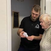 Green Doctor Ben shows Chris the benefits of LED bulbs