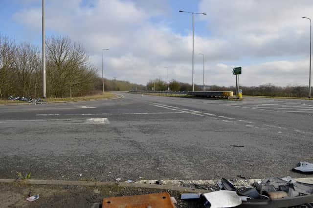 Work to install traffic lights at the junction of Thorndike Way and Corringham Road have started